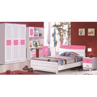 富利雅青少年彩色實(shí)木套房203#（粉紅、天藍(lán)）