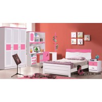 富利雅青少年彩色實(shí)木套房206#（粉紅、天藍(lán)）