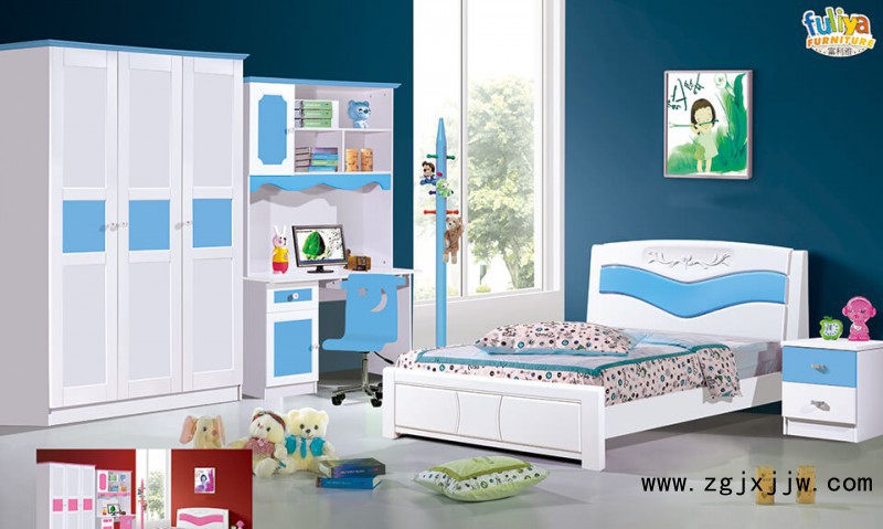 富利雅青少年彩色實(shí)木套房210#(天藍(lán))