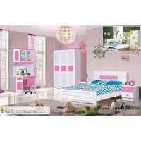 富利雅青少年彩色實木套房301#(粉色、淺綠色)