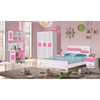 富利雅青少年彩色實木套房305#(天藍、粉色)