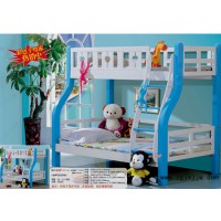 富利雅彩色子母床808#（粉/藍+白）