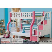 富利雅踏步子母床908#（粉紅色、藍白色）