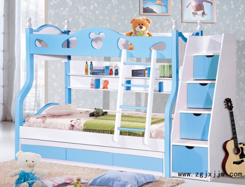 富利雅子母床607#(天藍)