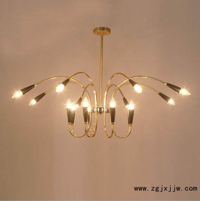 尚悅軟裝新款北歐工程工業時尚吊燈1