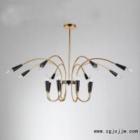 尚悅軟裝新款北歐工程工業時尚吊燈3