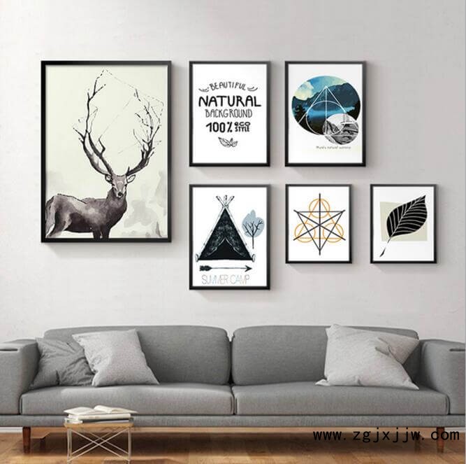 尚悅軟裝北歐掛畫2