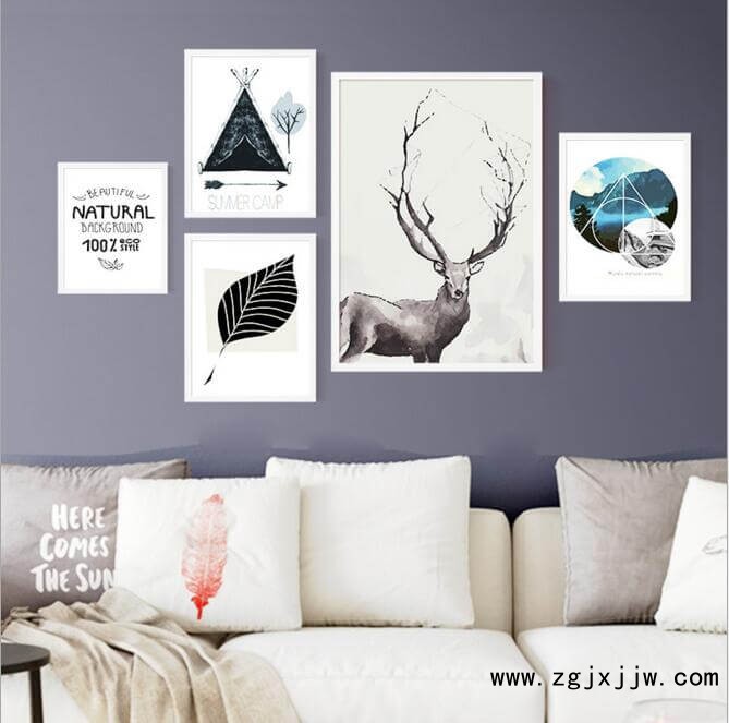 尚悅軟裝北歐掛畫3