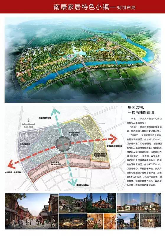 南康家居特色小鎮規劃布局