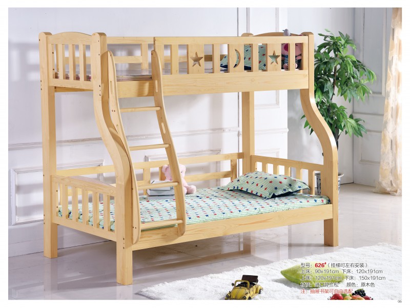千寶家具兒童子母床626#（掛梯可左右安裝）圖2