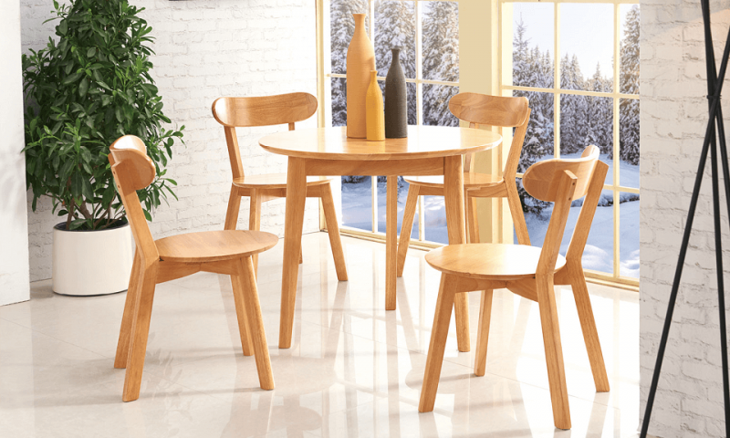 林友匠藝圓形餐桌073#