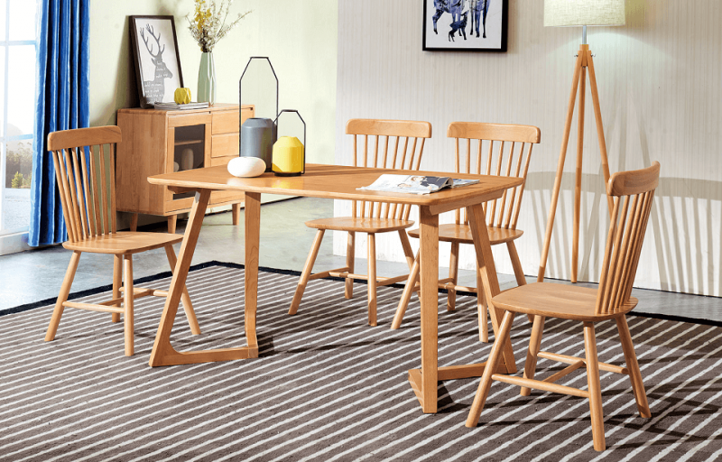 林友匠藝V腳餐桌075#