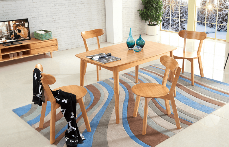 林友匠藝方形餐桌072#