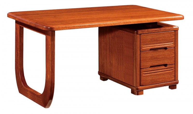 友億佳金絲檀木書桌S502#-12240