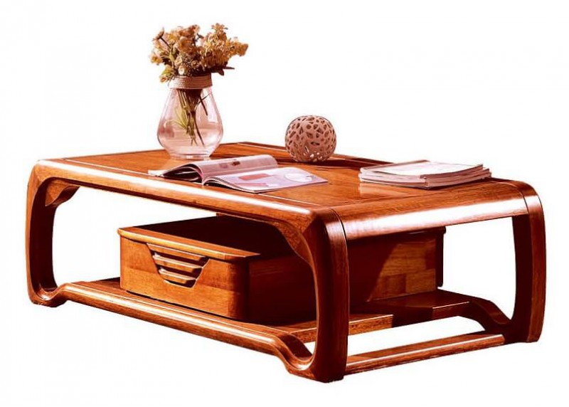 友億佳金絲檀木長茶幾92#-8100