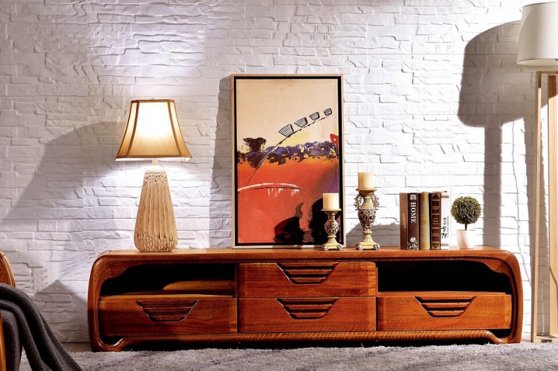 友億佳金絲檀木電視柜59#-8100