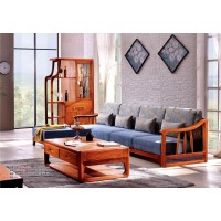 友億佳金絲檀木轉角沙發9806#-16650