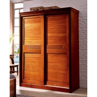 友億佳金絲檀木二門推拉衣柜8201#-14850