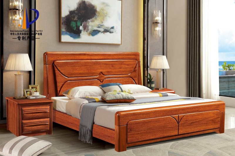 友億佳金絲檀木床8605#-6240