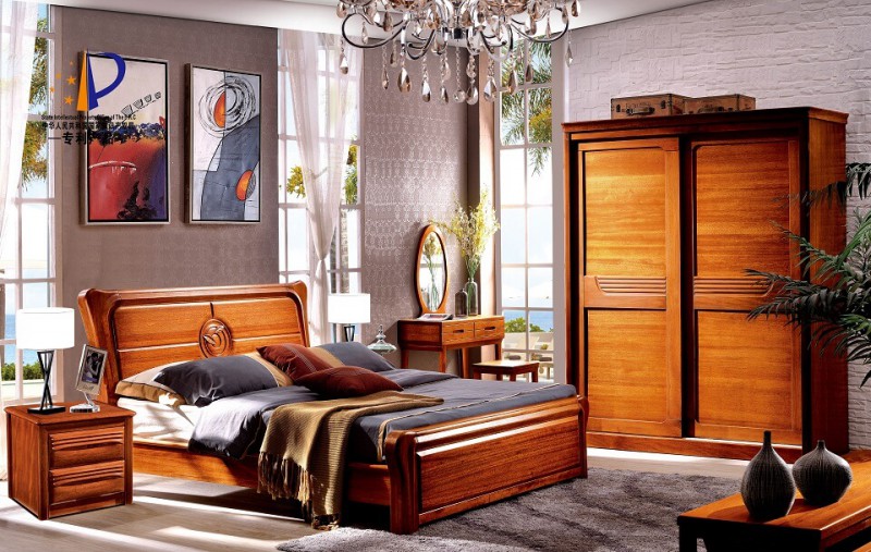 友億佳金絲檀木床8608#-6780