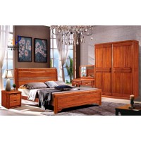 友億佳金絲檀木床C663#-6060
