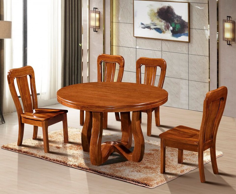 御尚美家金絲檀木圓桌S01#