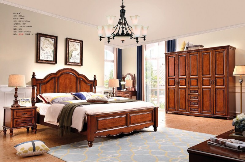 歐麗優美式臥室系列02