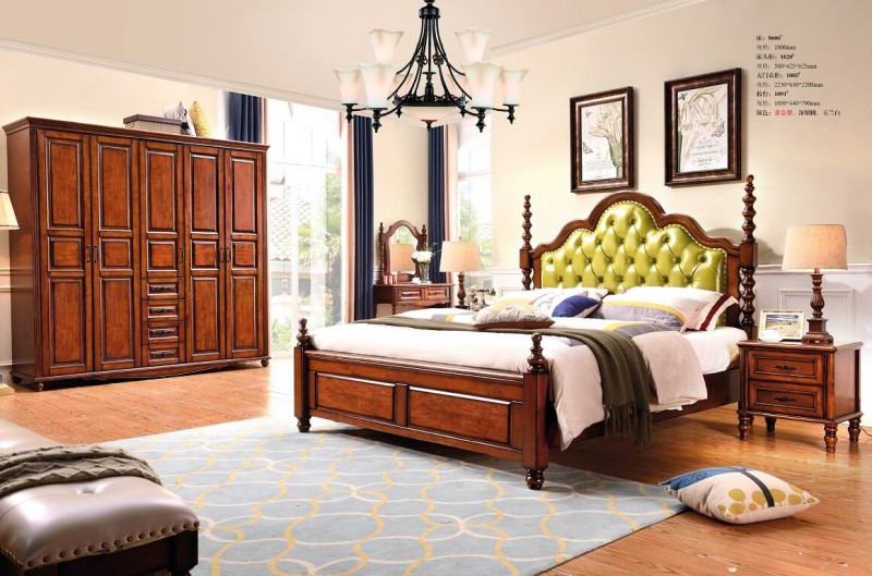 歐麗優美式臥室系列01