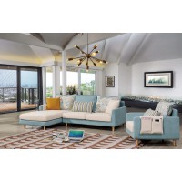 德同沙發(fā)D618# 三位+貴妃+雙扶單位