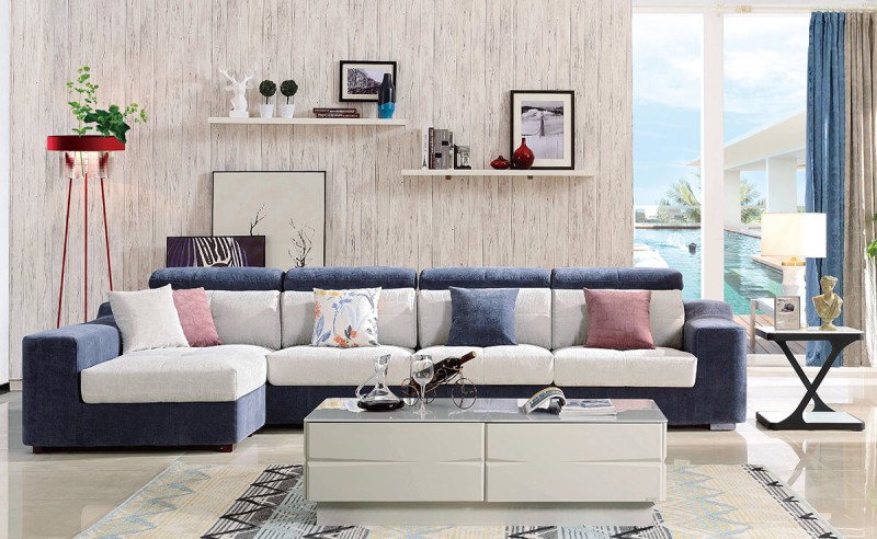 德同沙發(fā)D612# 三位+貴妃+單位