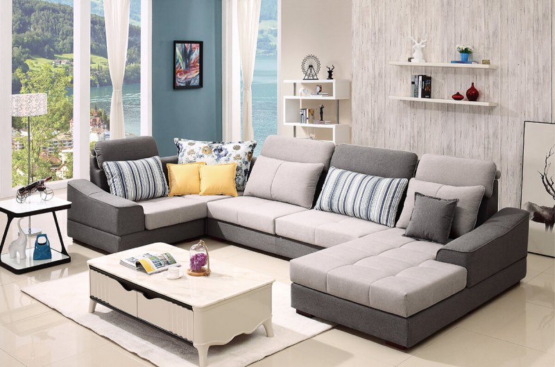 德同沙發D610# 三位+貴妃+轉角