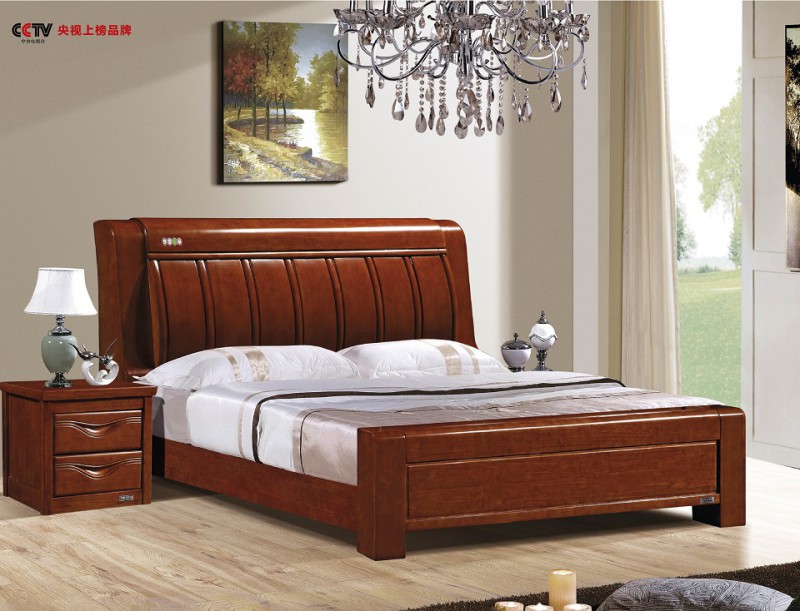 華軒家私金絲檀系列床1718#