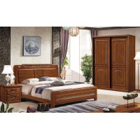 華軒家私胡桃木系列大床85#