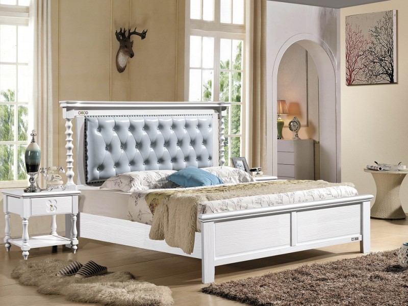 華軒家私美式壓紋系列床1629#