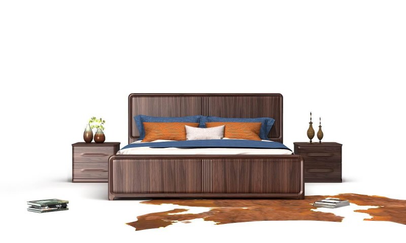 意式風范系列家具：大床HA-102