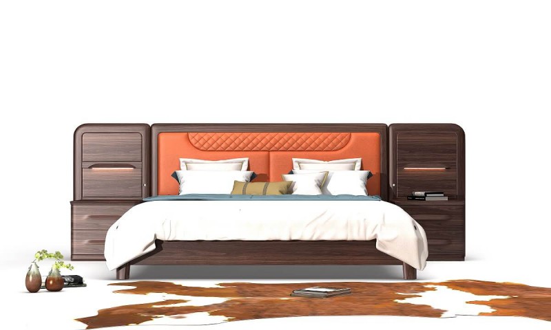 意式風(fēng)范系列家具：大床HA-103