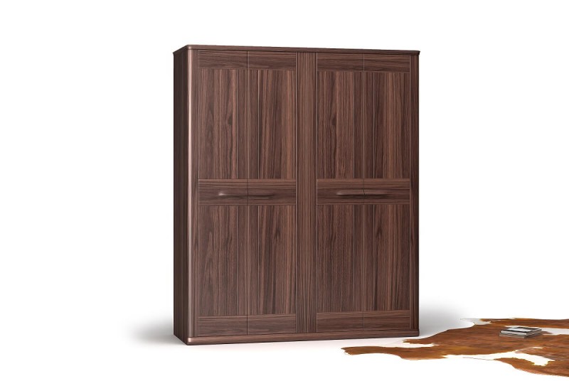 意式風范系列家具：四門衣柜HD-04