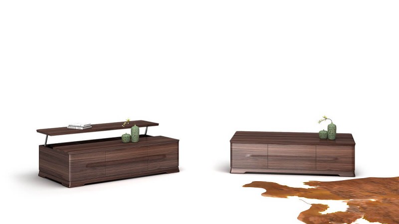 意式風范系列家具：長茶幾HK-03A