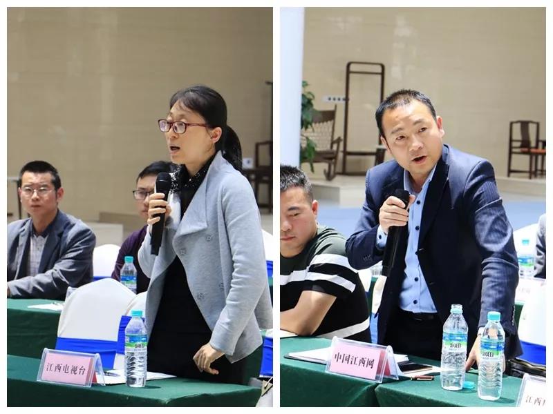 記者提問(楊曉明 攝)2