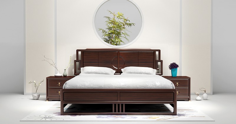 衛(wèi)府里新中式床02