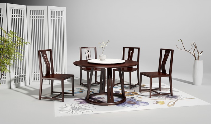 衛(wèi)府里新中式圓餐臺01