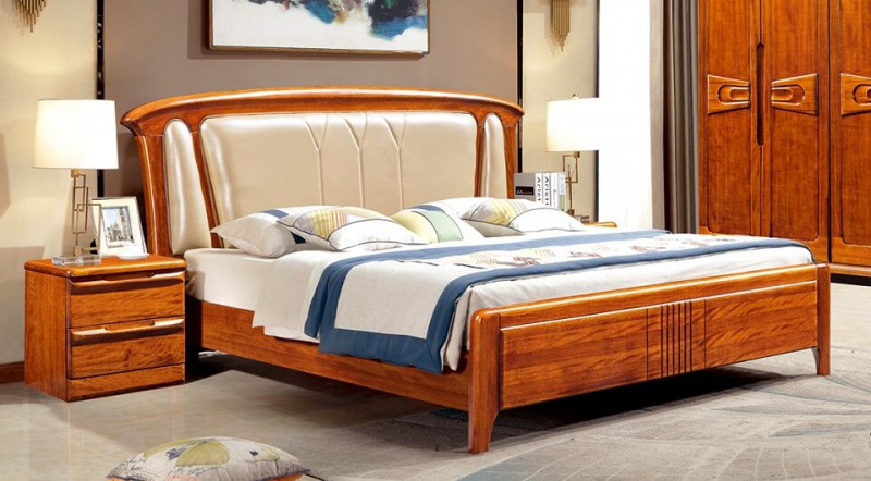 芙萊木屋金絲檀木FL-801#大床2