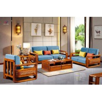 芙萊木屋金絲檀木FL-818#（1+2+3）沙發