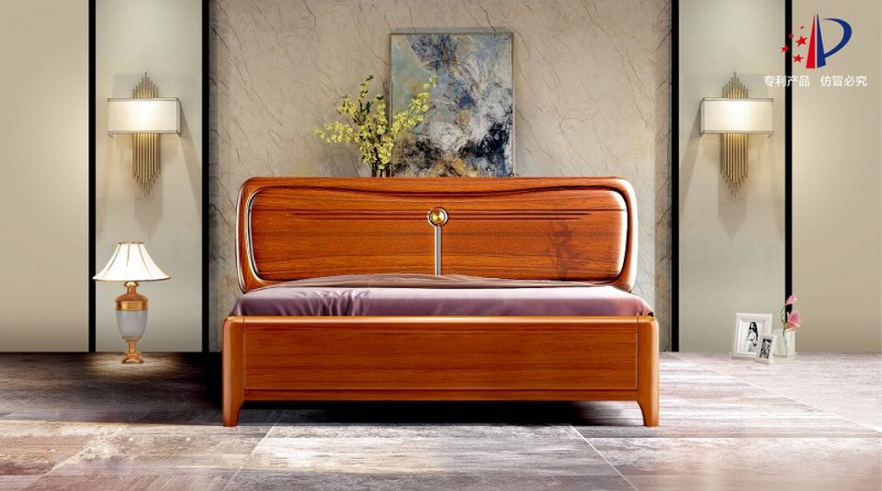 芙萊木屋金絲檀木FL-610#大床
