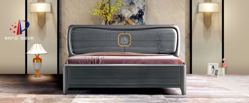 芙萊木屋金絲檀木FL-608#大床2