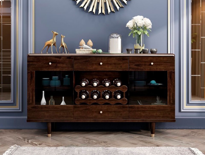 今晨至家輕奢新中式餐邊柜021#