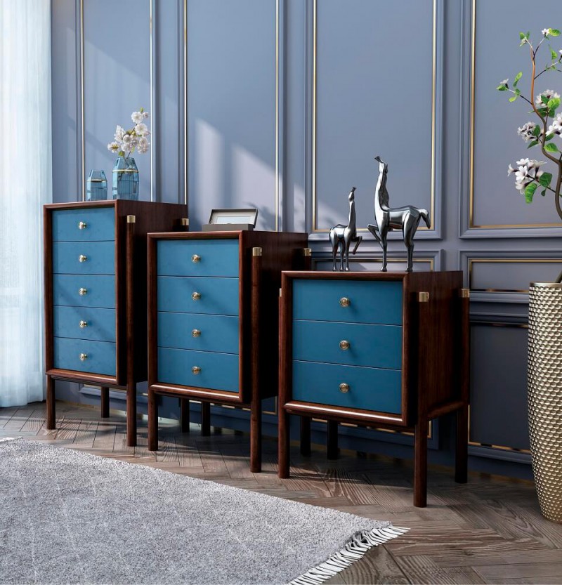 今晨至家輕奢新中式斗柜6001#