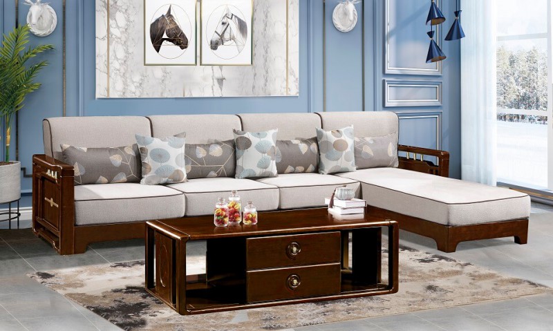 今晨至家輕奢新中式轉角沙發(fā)102#