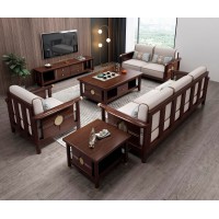 今晨至家輕奢新中式沙發101#（1+2+3）