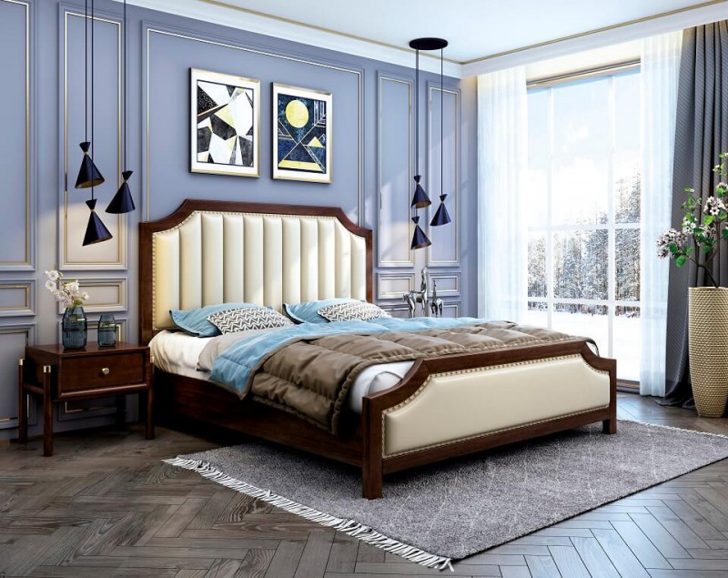 今晨至家輕奢新中式大床806#